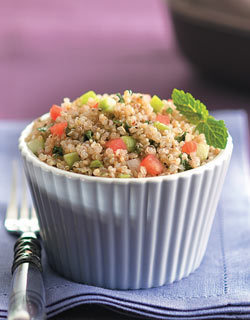 salada tabule com quinoa